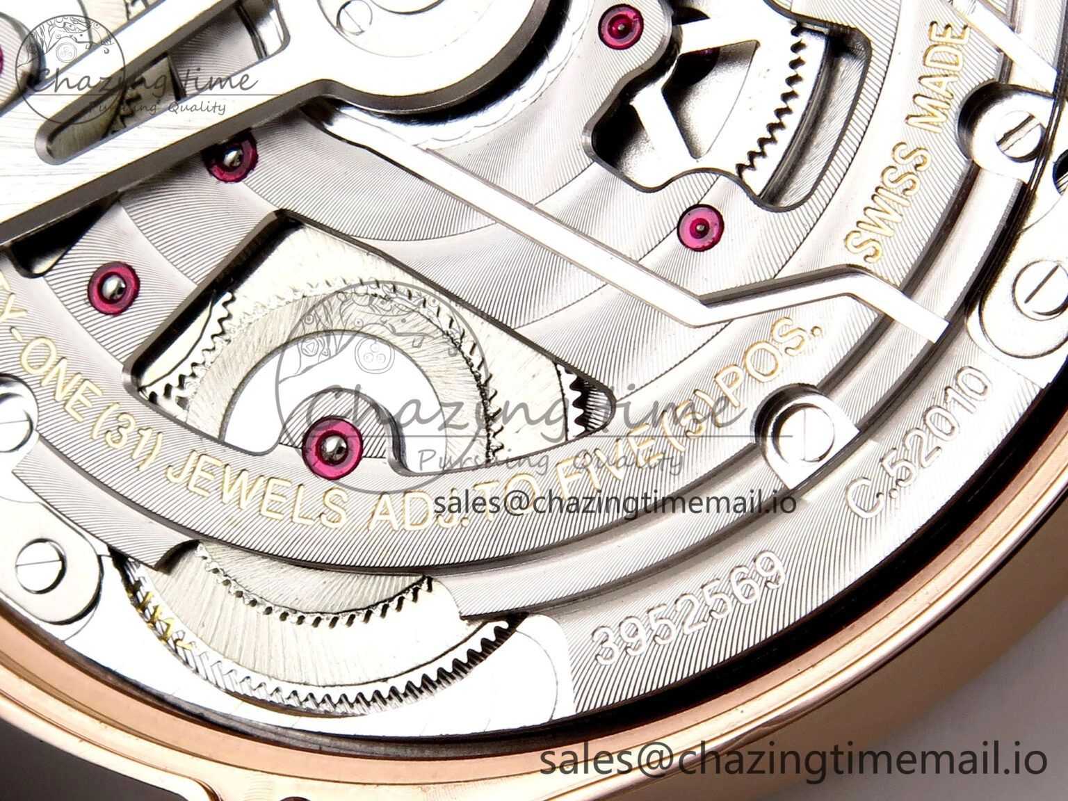 Portugieser Automatic 42mm RG APSF 1:1 Best Edition Black Dial on Black Leather Strap A52010