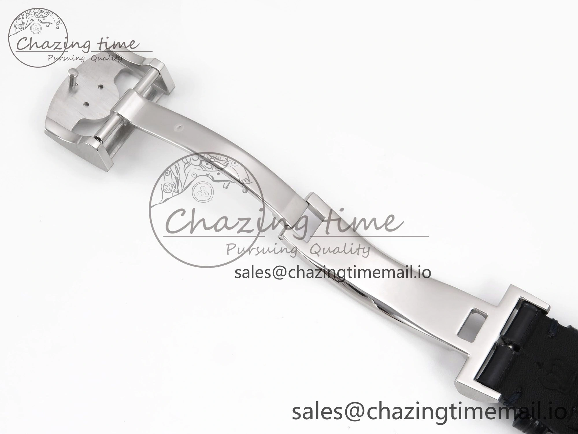 Portugieser Automatic 42mm SS APSF 1:1 Best Edition White Dial Blue Marker on Blue Leather Strap A52010
