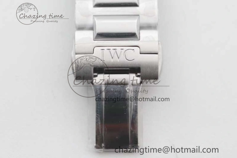 Portugieser Chronograph IW371615 ZF Best Edition Green Dial on SS Bracelet A7750 (Slim Movement)