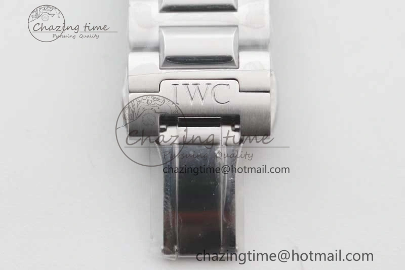 Portugieser Chronograph IW371615 ZF Best Edition Green Dial on SS Bracelet A7750 (Slim Movement)
