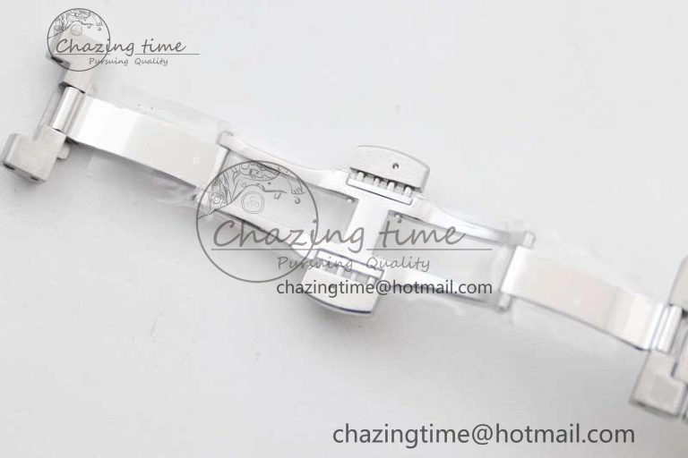 Portugieser Chronograph IW371615 ZF Best Edition Green Dial on SS Bracelet A7750 (Slim Movement)