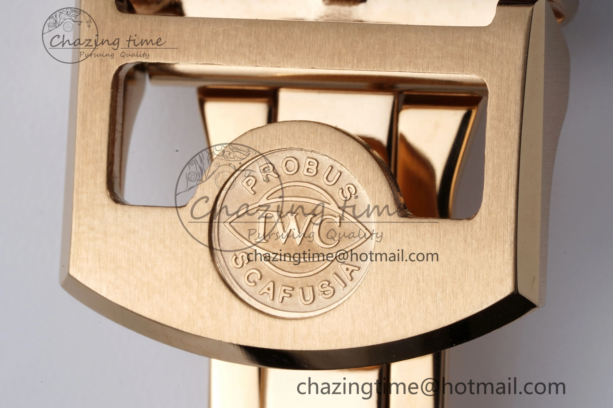 Portugieser Perpetual Calendar RG 5033 APSF 1:1 Best Edition White Dial on Brown Leather Strap A52610 Clone