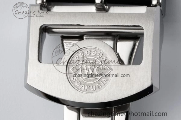 Portugieser Perpetual Calendar SS 5033 APSF 1:1 Best Edition Blue Dial on Black Leather Strap A52610 Clone
