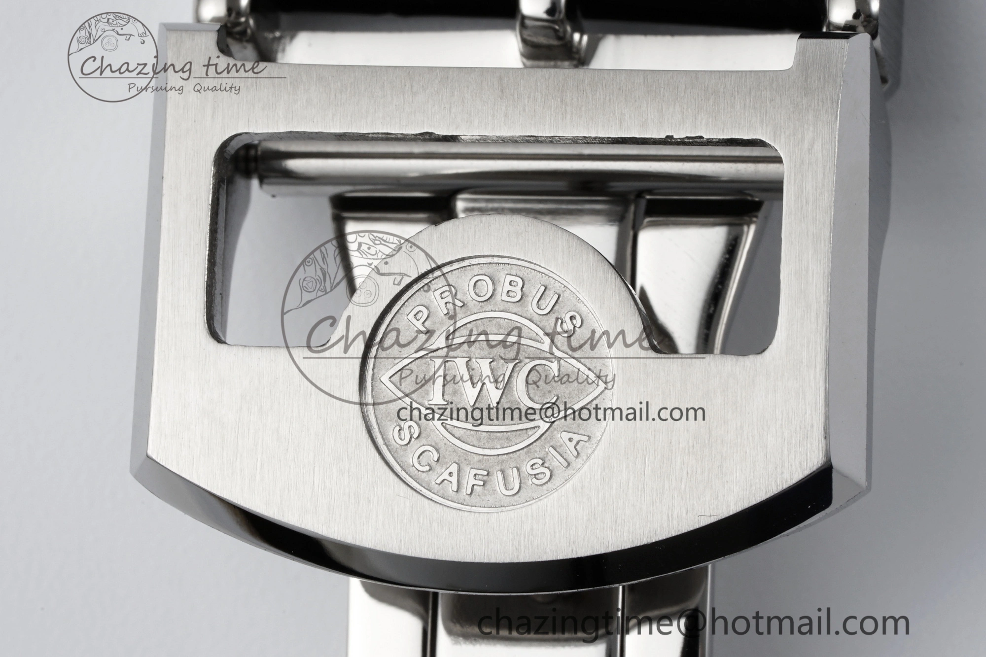 Portugieser Perpetual Calendar SS 5033 APSF 1:1 Best Edition Blue Dial on Black Leather Strap A52610 Clone