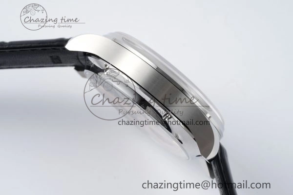 Portugieser Perpetual Calendar SS 5033 APSF 1:1 Best Edition White Dial on Black Leather Strap A52610 Clone