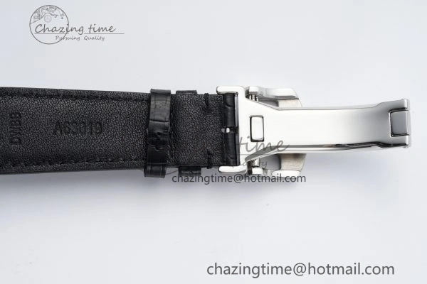 Portugieser Perpetual Calendar SS 5033 APSF 1:1 Best Edition White Dial on Black Leather Strap A52610 Clone