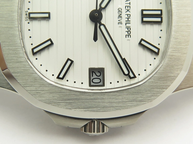 Portuguese 40mm Chrono SS Map Dial on Black Leather Strap A7750