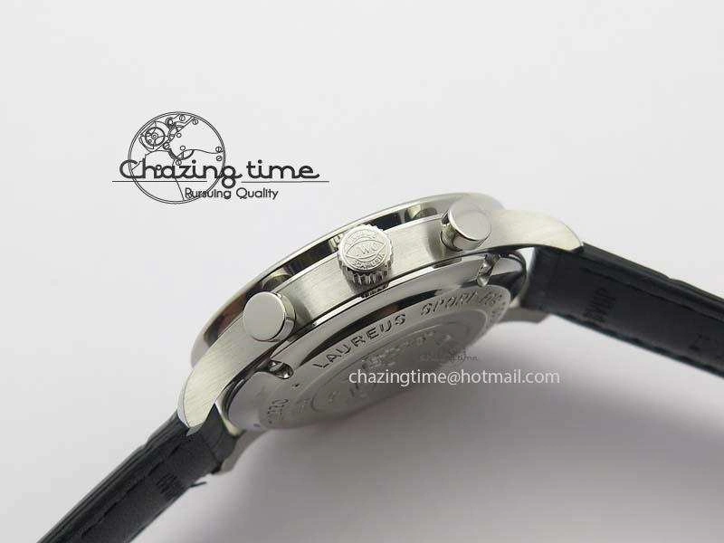 Portuguese Chrono IW371432 “Laureus” ZF 1:1 Best Edition On Black Leather Strap A79350 (Slim Movement)