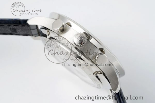 Portuguese Chrono IW3716 RSF 1:1 Best Edition Blue Dial on Black Leather Strap A7750