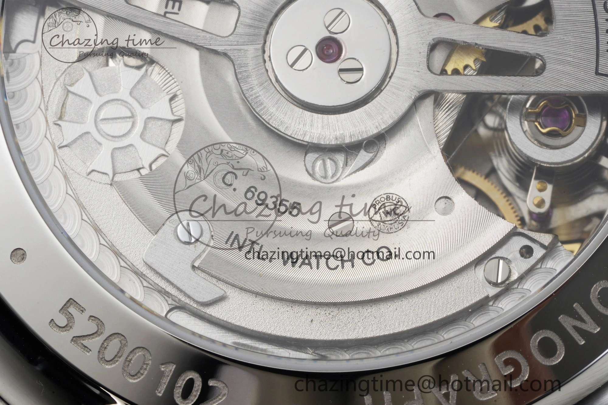 Portuguese Chrono IW3716 RSF 1:1 Best Edition Blue Dial on Black Leather Strap A7750