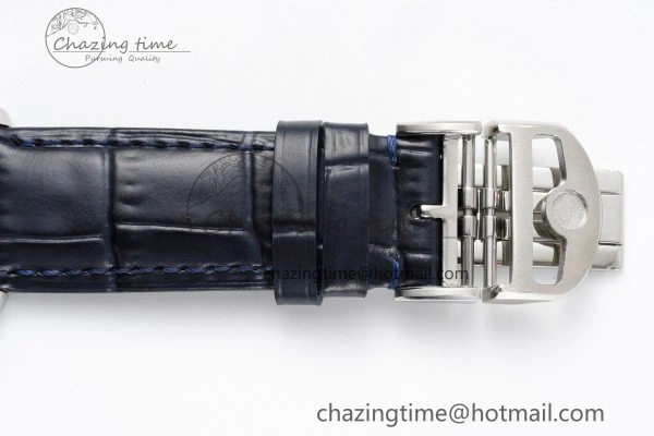 Portuguese Chrono IW3716 RSF 1:1 Best Edition Blue Dial on Black Leather Strap A7750