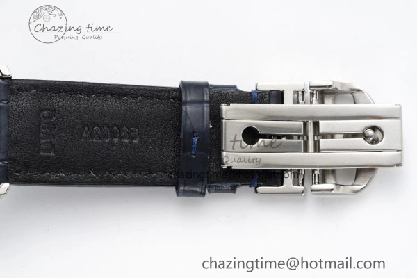 Portuguese Chrono IW3716 RSF 1:1 Best Edition Blue Dial on Black Leather Strap A7750