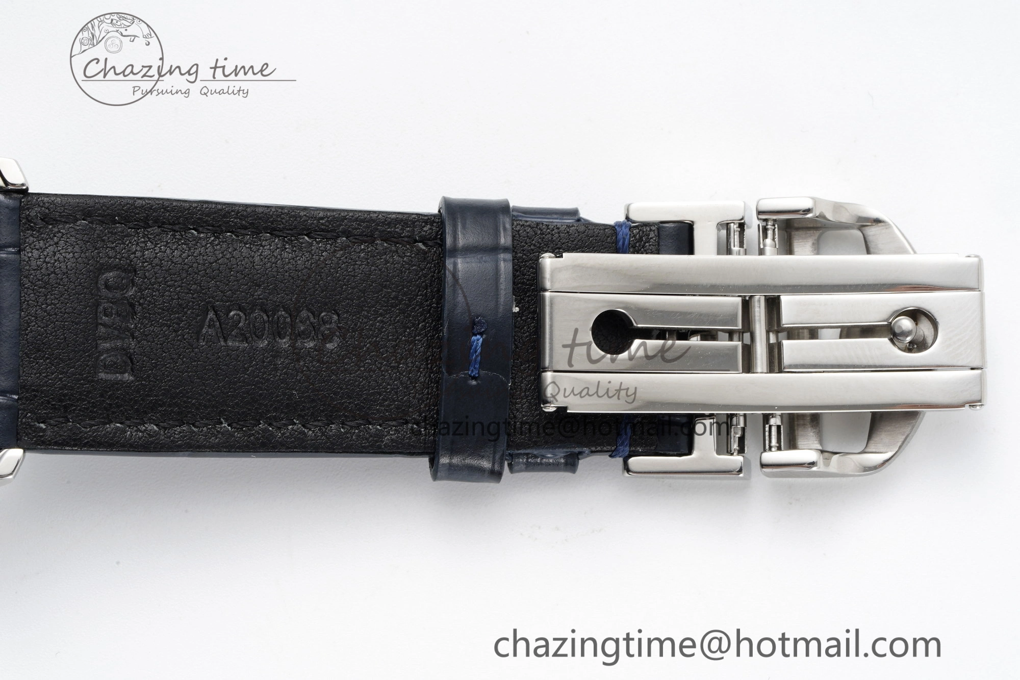 Portuguese Chrono IW3716 RSF 1:1 Best Edition Blue Dial on Black Leather Strap A7750