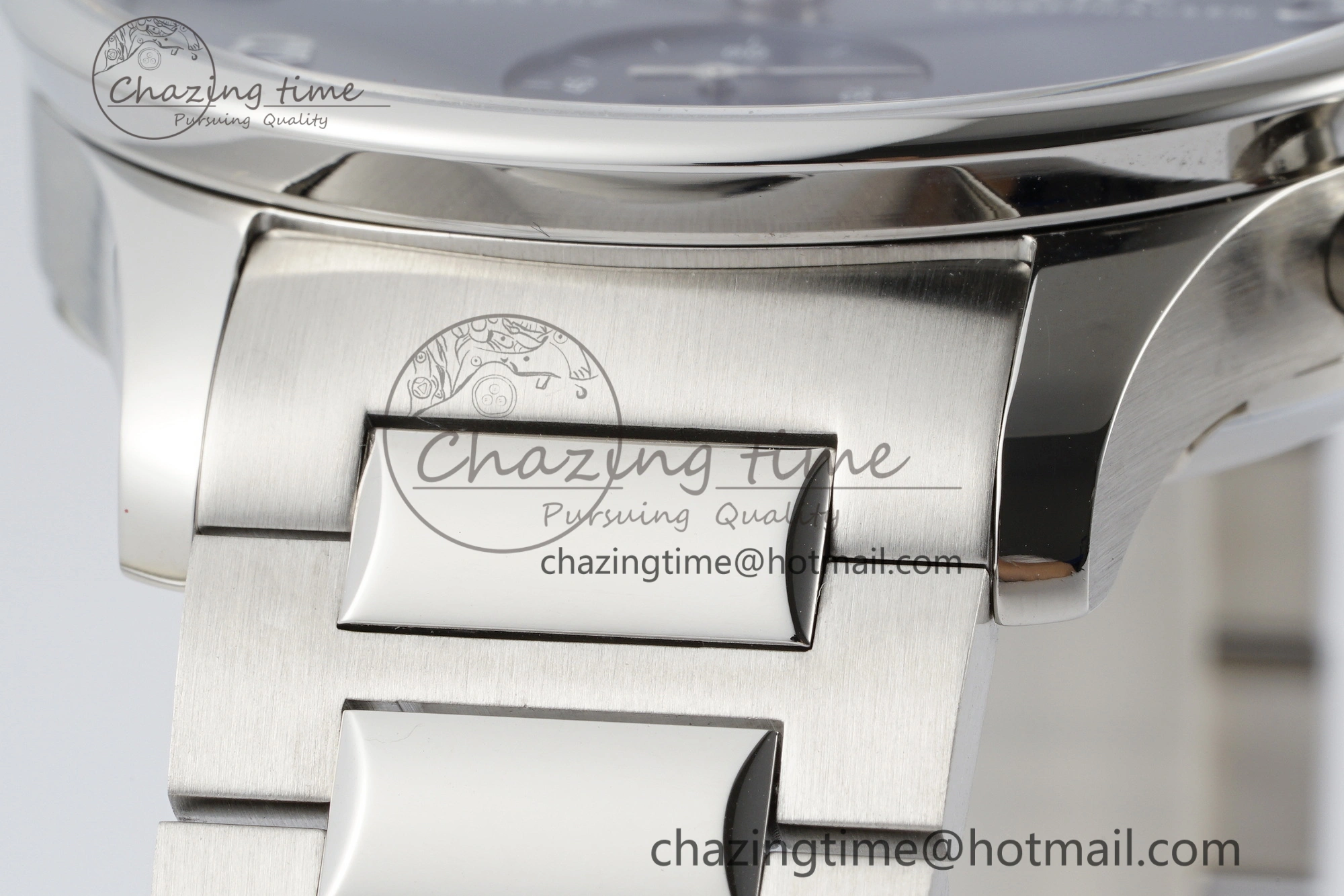Portuguese Chrono IW3716 RSF 1:1 Best Edition Blue Dial on SS Bracelet A7750