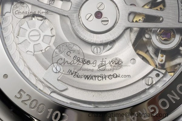 Portuguese Chrono IW3716 RSF 1:1 Best Edition Blue Dial on SS Bracelet A7750
