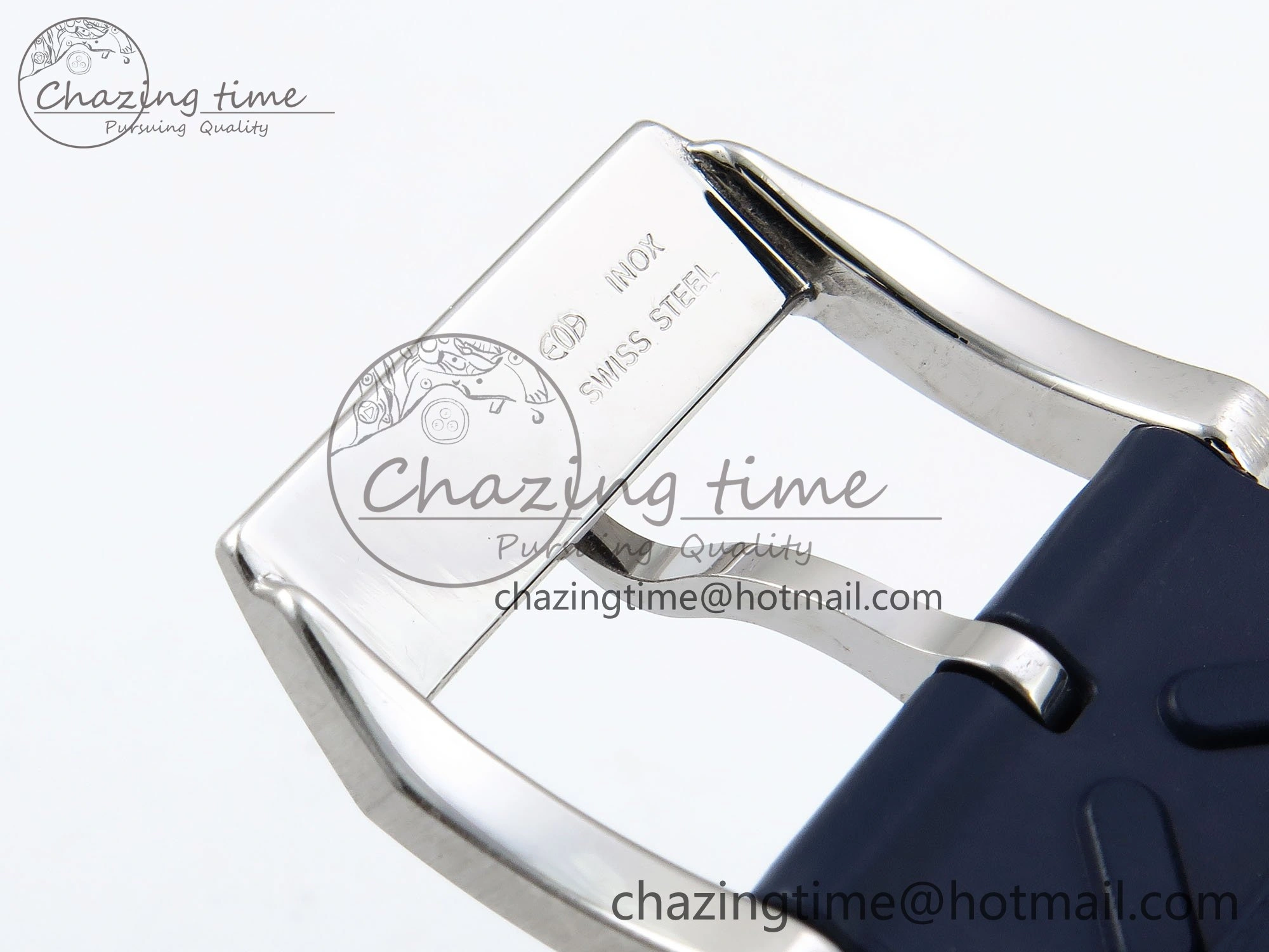 Portuguese Chrono IW3716 Z+F 1:1 Best Edition Blue Dial on Blue Rubber Strap A69355