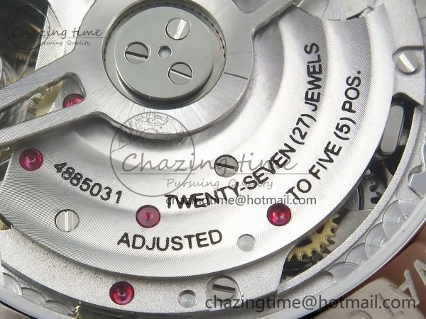 Portuguese Chrono IW3716 Z+F 1:1 Best Edition Red Dial on Red Rubber Strap A69355