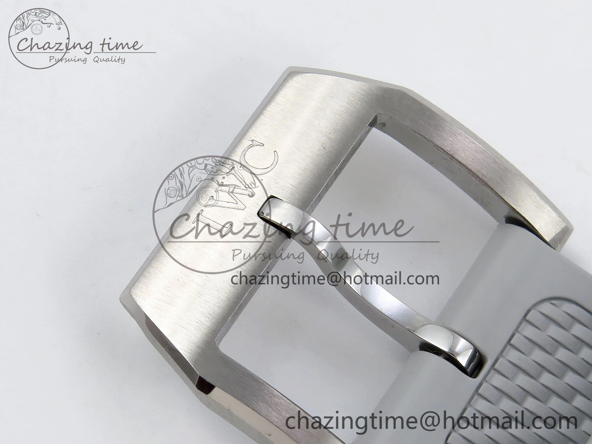 Portuguese Chrono IW3716 Z+F 1:1 Best Edition White Dial on Gray Rubber Strap A69355
