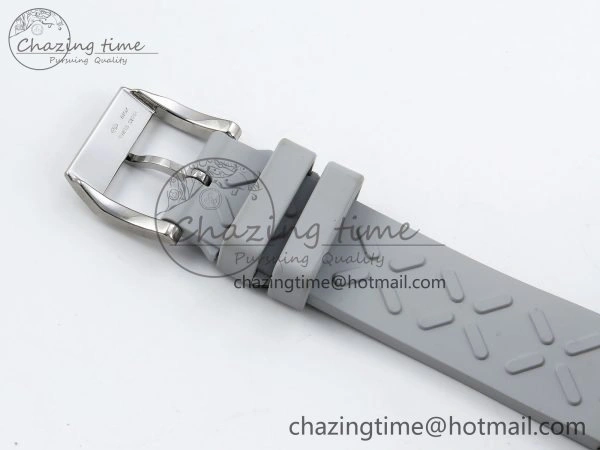 Portuguese Chrono IW3716 Z+F 1:1 Best Edition White Dial on Gray Rubber Strap A69355