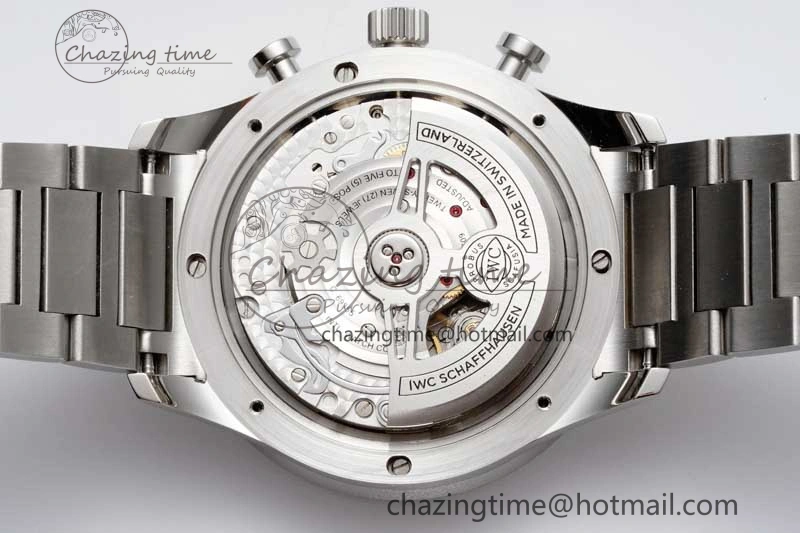 Portuguese Chrono IW3716 ZF 1:1 Best Edition White Dial on SS Bracelet A69355