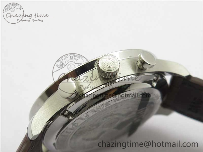 Portuguese Chrono IW371604 ZF 1:1 Best Edition White Dial on Brown Leather Strap A69355