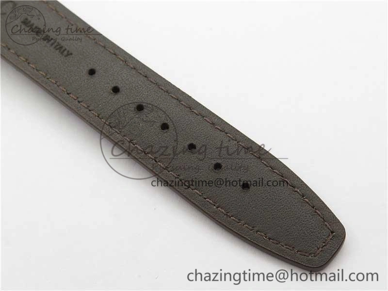 Portuguese Chrono IW371604 ZF 1:1 Best Edition White Dial on Brown Leather Strap A69355