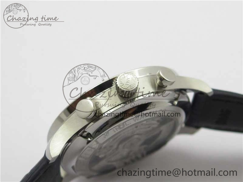 Portuguese Chrono IW371605 ZF 1:1 Best Edition White Dial on Black Leather Strap A69355