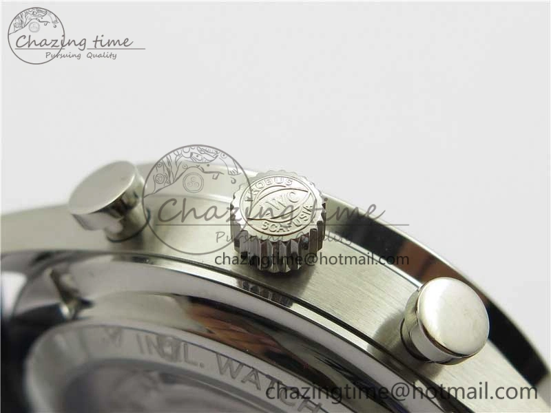 Portuguese Chrono IW371605 ZF 1:1 Best Edition White Dial on Black Leather Strap A69355