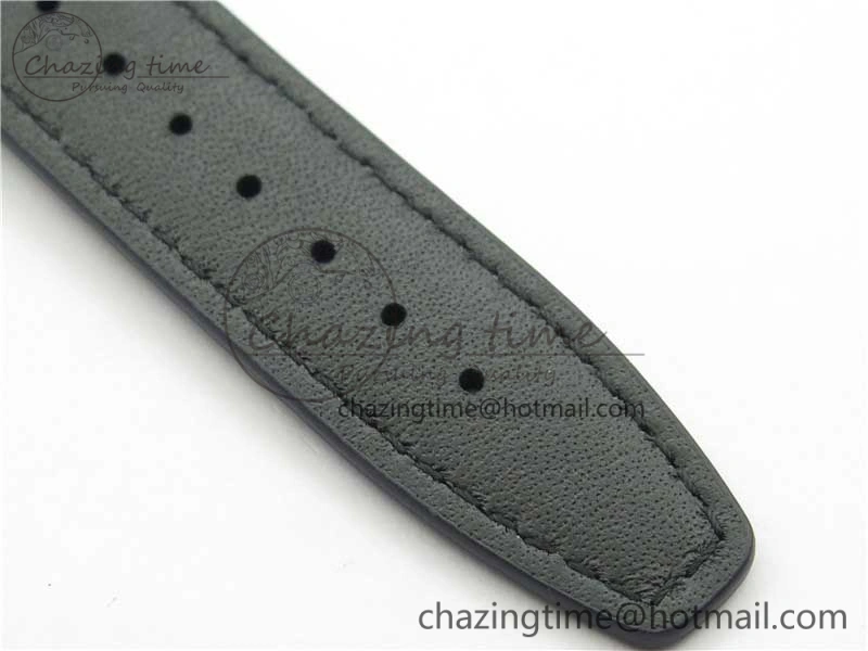 Portuguese Chrono IW371605 ZF 1:1 Best Edition White Dial on Black Leather Strap A69355