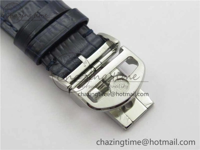 Portuguese Chrono IW371605 ZF 1:1 Best Edition White Dial on Black Leather Strap A69355