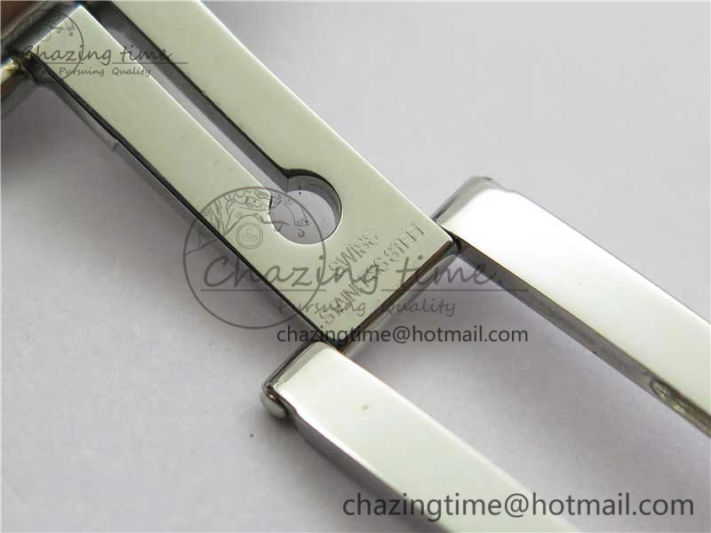 Portuguese Chrono IW371605 ZF 1:1 Best Edition White Dial on Black Leather Strap A69355