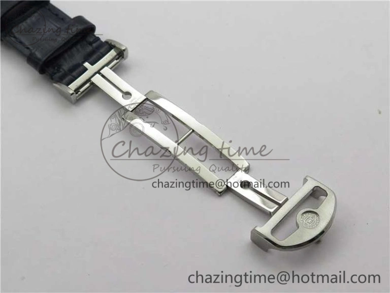 Portuguese Chrono IW371605 ZF 1:1 Best Edition White Dial on Black Leather Strap A69355