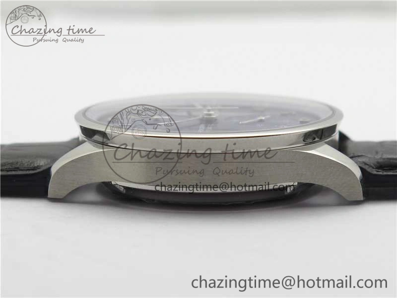 Portuguese Chrono IW371606 ZF 1:1 Best Edition Blue Dial on Black Leather Strap A69355