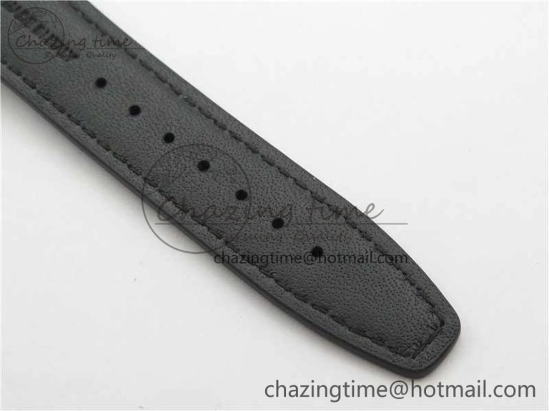 Portuguese Chrono IW371606 ZF 1:1 Best Edition Blue Dial on Black Leather Strap A69355