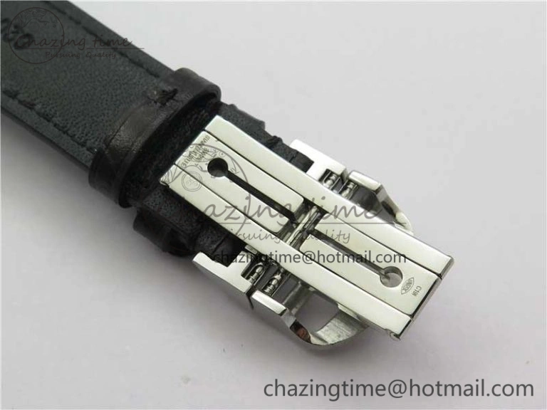 Portuguese Chrono IW371606 ZF 1:1 Best Edition Blue Dial on Black Leather Strap A69355