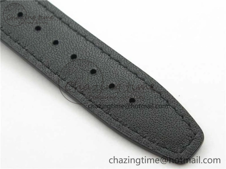 Portuguese Chrono IW371609 ZF 1:1 Best Edition Black Dial on Black Leather Strap A69355