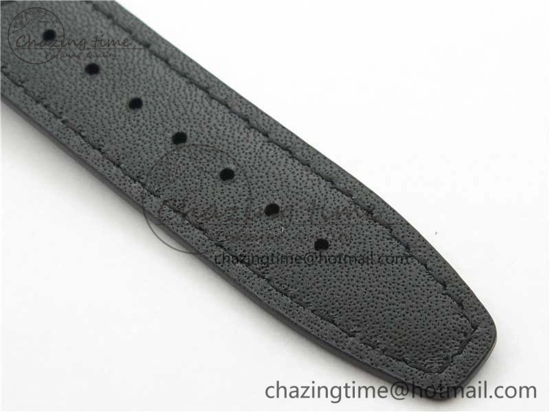 Portuguese Chrono IW371609 ZF 1:1 Best Edition Black Dial on Black Leather Strap A69355