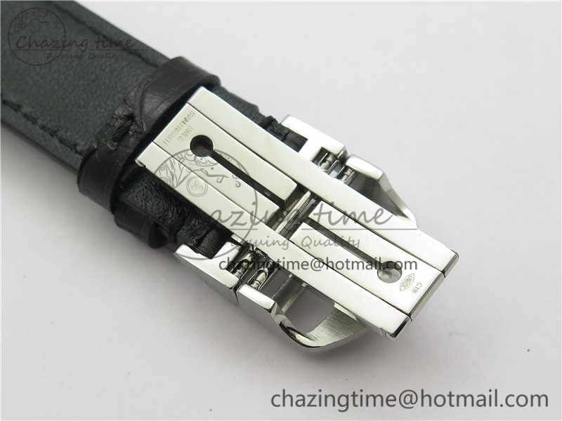 Portuguese Chrono IW371609 ZF 1:1 Best Edition Black Dial on Black Leather Strap A69355