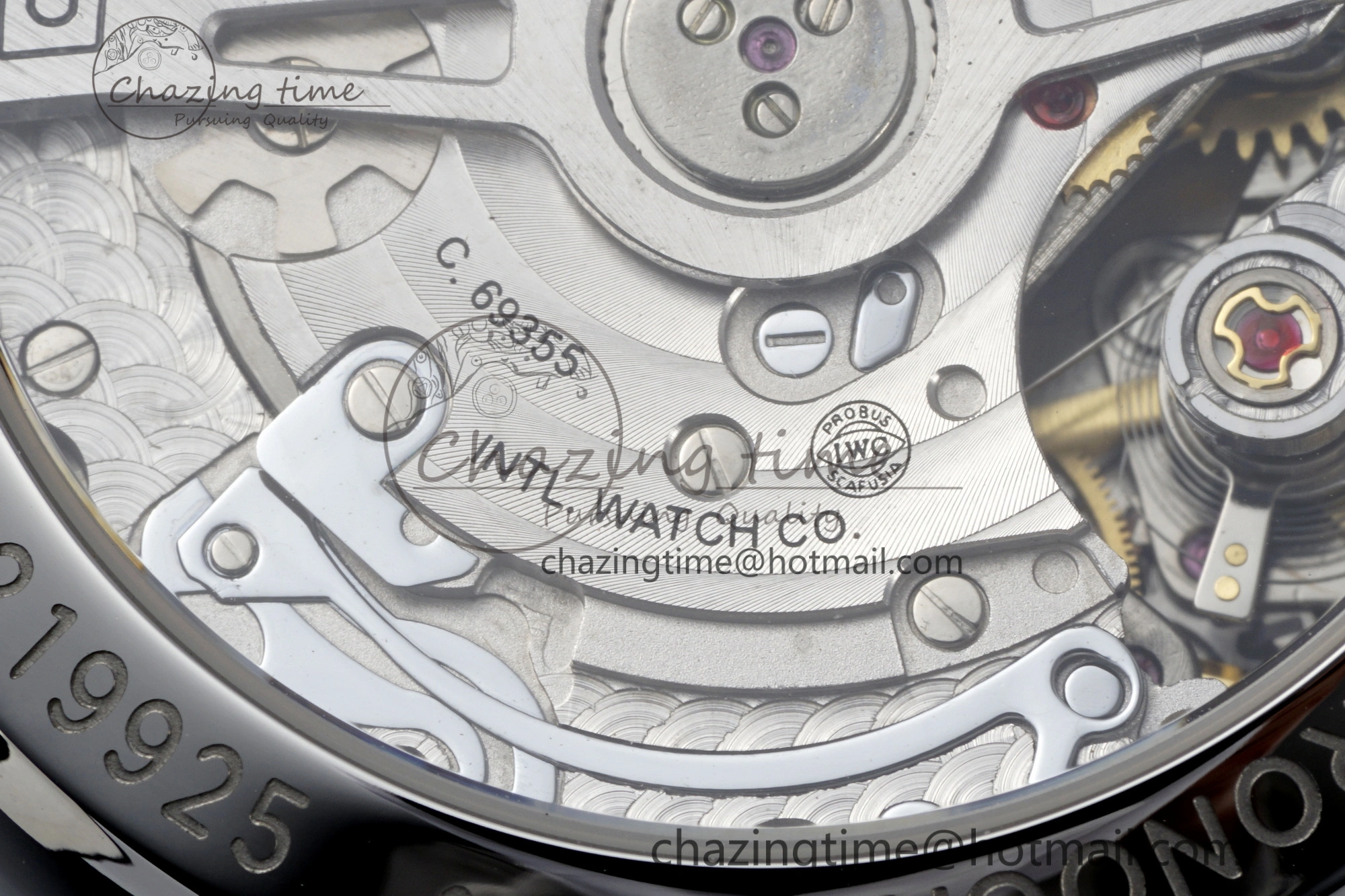 Portuguese Chrono IW371620 APSF 1:1 Best Edition White Blue Dial on Blue Leather Strap A69355