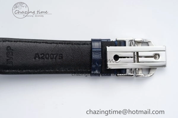 Portuguese Chrono IW371620 APSF 1:1 Best Edition White Blue Dial on Blue Leather Strap A69355