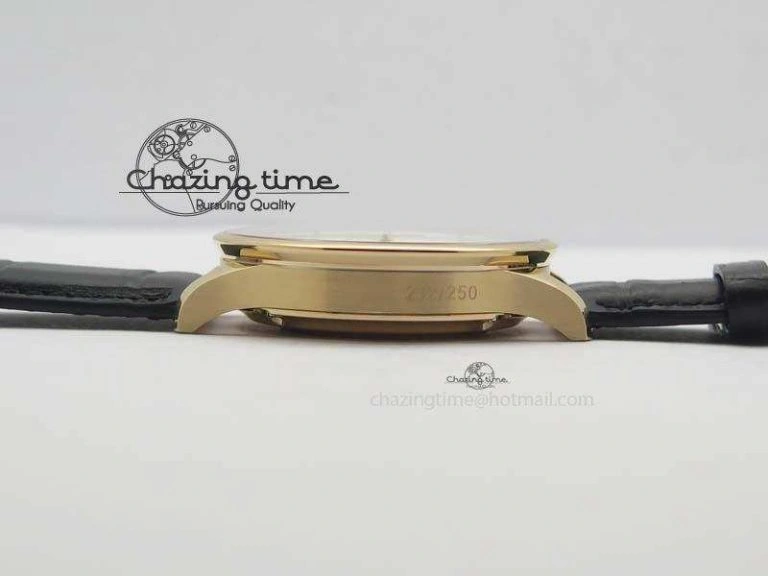 Portuguese Chrono RG IW371433 Jackie Chan ZF 1:1 Best Edition Gray Dial On Black Leather Strap A7750 V3