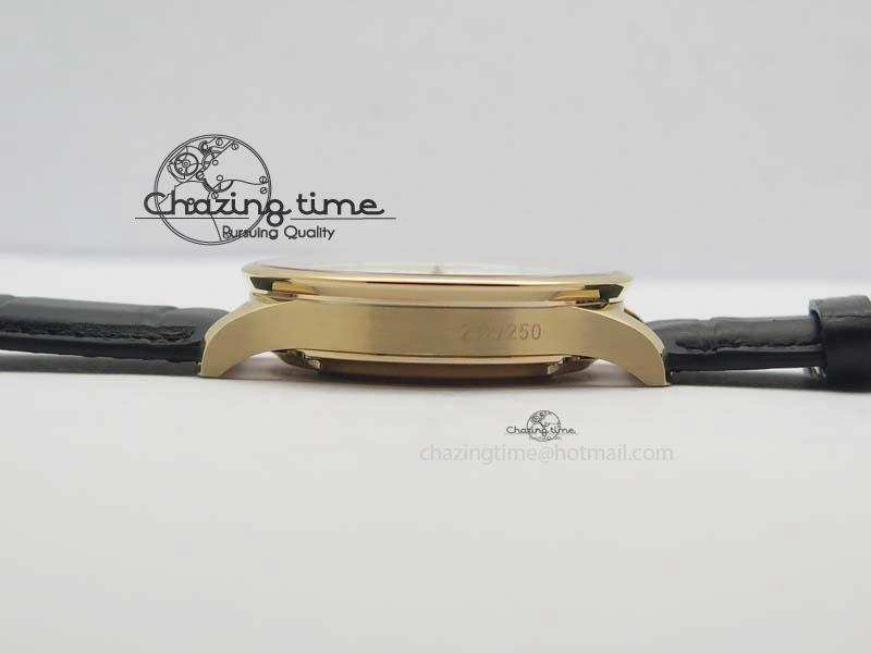 Portuguese Chrono RG IW371433 Jackie Chan ZF 1:1 Best Edition Gray Dial On Black Leather Strap A7750 V3