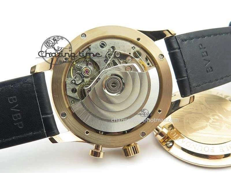 Portuguese Chrono RG IW371433 Jackie Chan ZF 1:1 Best Edition Gray Dial On Black Leather Strap A7750 V3