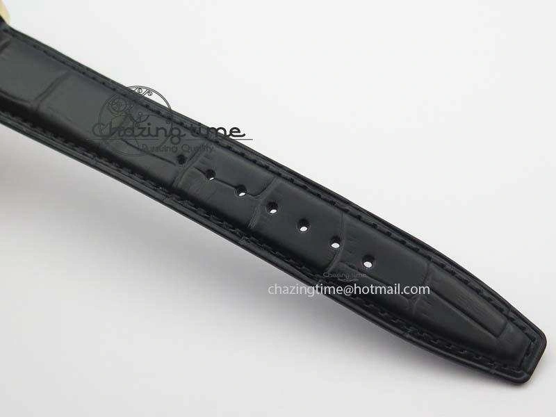 Portuguese Chrono RG IW371433 Jackie Chan ZF 1:1 Best Edition Gray Dial On Black Leather Strap A7750 V3