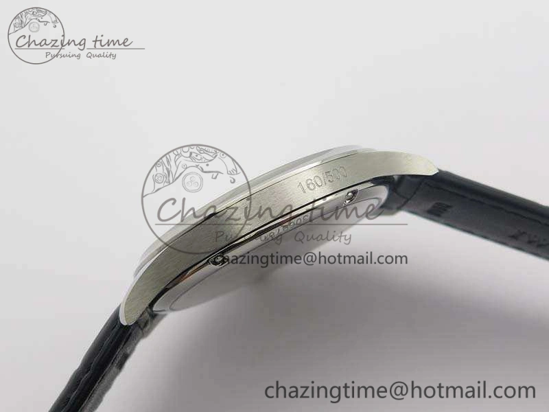 Portuguese Fa Jones IW544202 SS GSF 1:1 Best Edition White Dial On Leather Strap