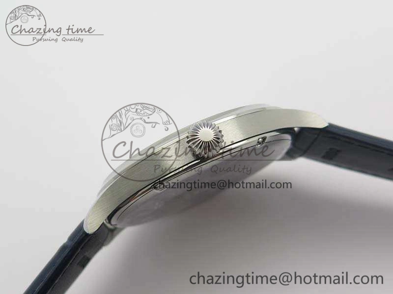 Portuguese Fa Jones IW544203 SS GSF 1:1 Best Edition White Dial On Leather Strap