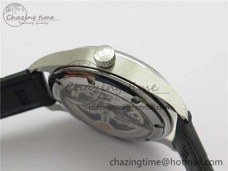 Portuguese IW358304 ZF 1:1 Best Edition SS Blue Dial on Leather Strap A82200
