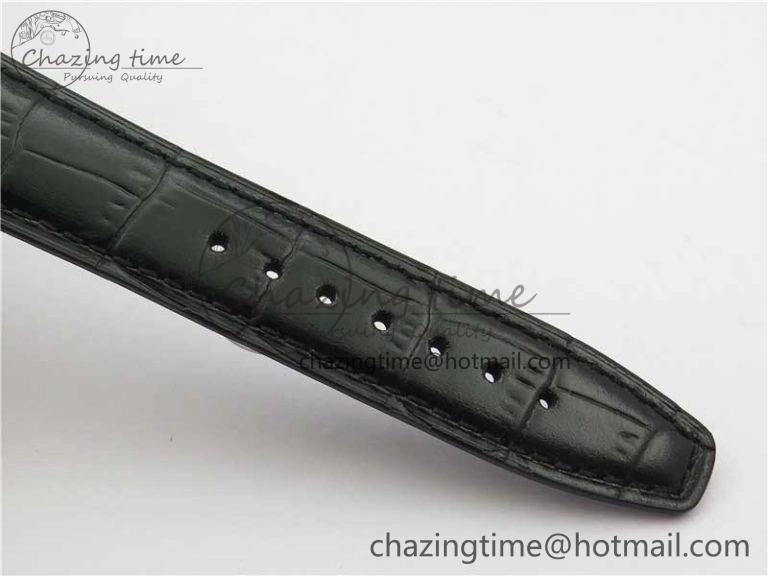 Portuguese IW358304 ZF 1:1 Best Edition SS Blue Dial on Leather Strap A82200