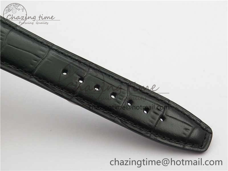 Portuguese IW358304 ZF 1:1 Best Edition SS Blue Dial on Leather Strap A82200