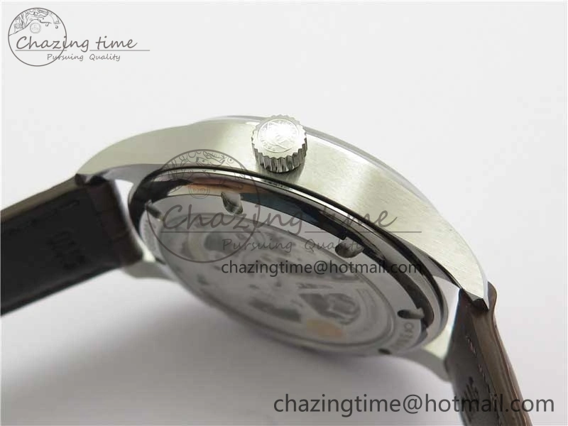 Portuguese IW358304 ZF 1:1 Best Edition SS White Dial RG Markers on Leather Strap A82200